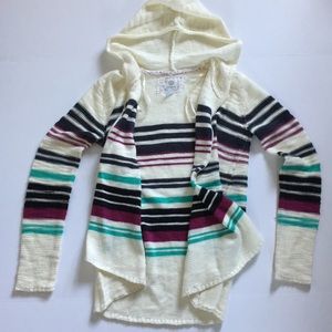 🌷🛹Element open hooded cardigan wmns size small.